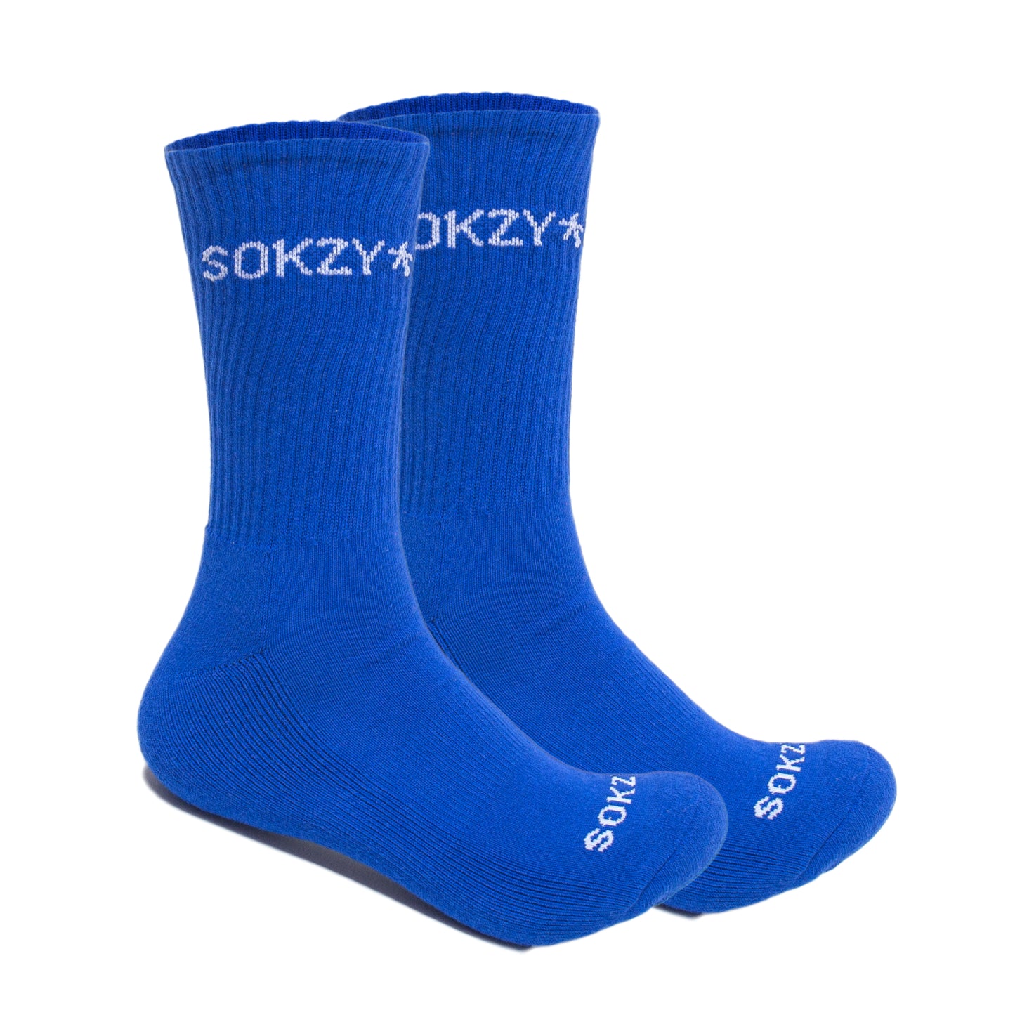 Blue socks
