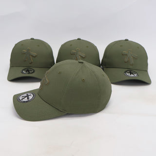 Khaki Green Sokzy Logo Baseball Cap