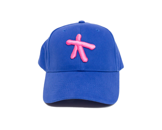 Blue and Pink cap